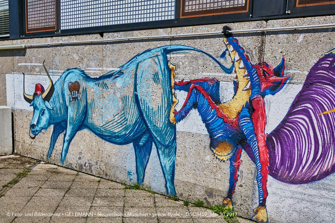 21.03.2017 - Abrissbaustelle Quiddezentrum in Neuperlach